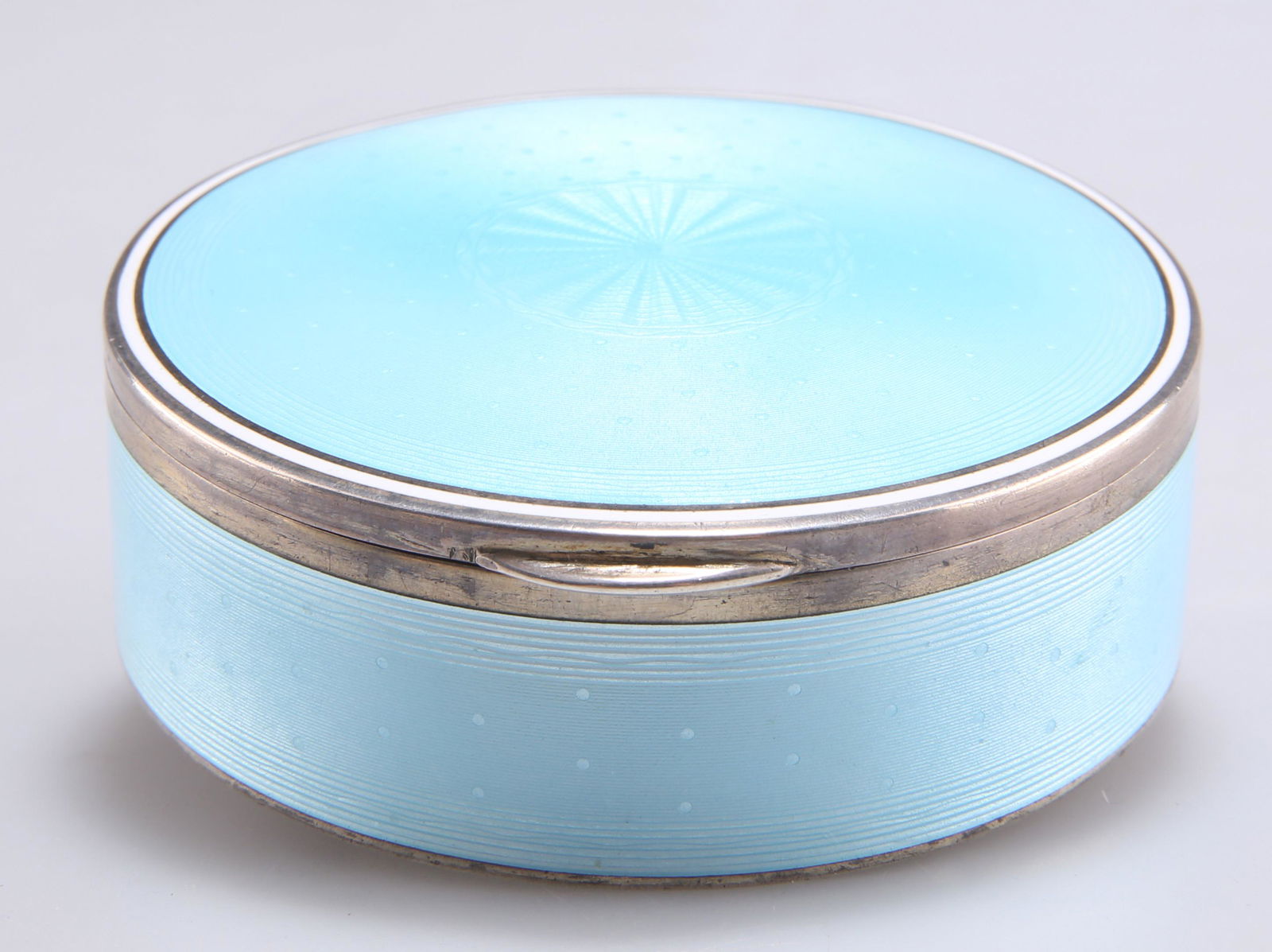 A GERMAN SILVER AND ENAMEL BOX, EARLY 20TH CENTURY (1 of 1)