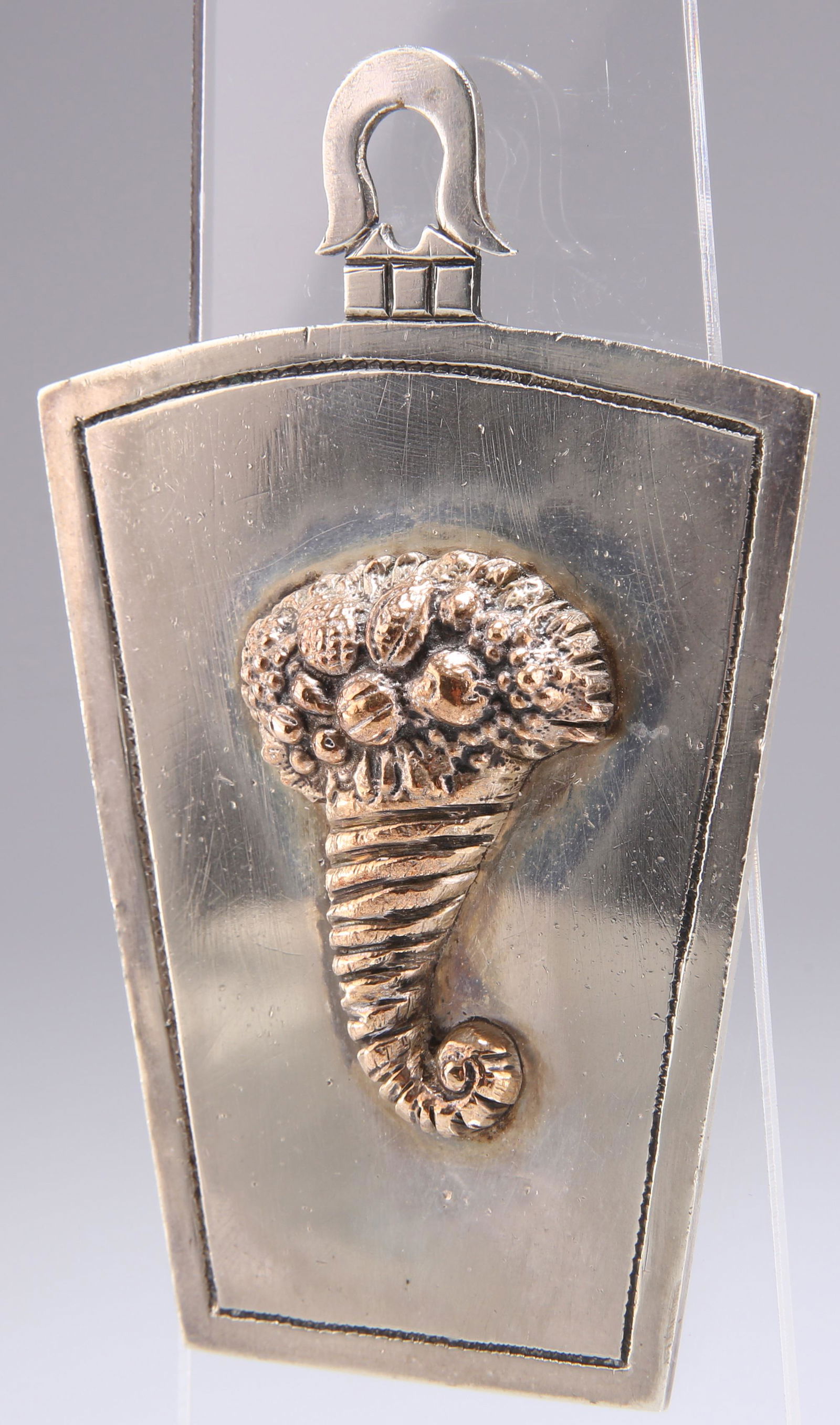 A CONTINENTAL SILVER MASONIC STEWARDS MARK JEWEL (1 of 1)