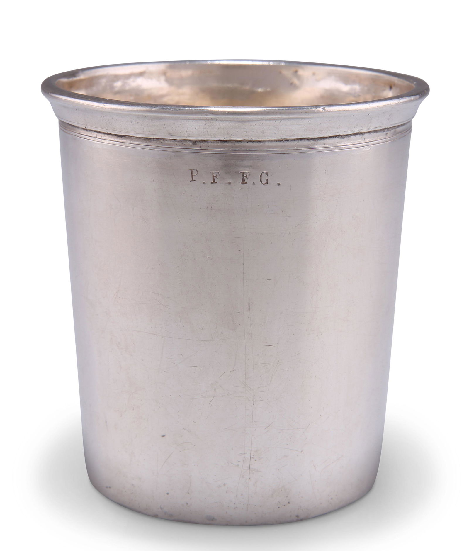 A FRENCH SILVER BEAKER (1 of 1)