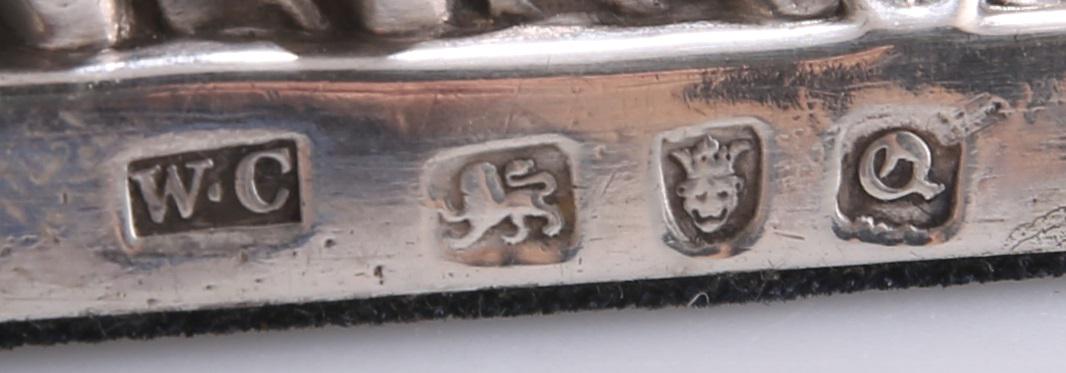 A LARGE PAIR OF GEORGE III SILVER CANDLESTICKS (1 of 1)