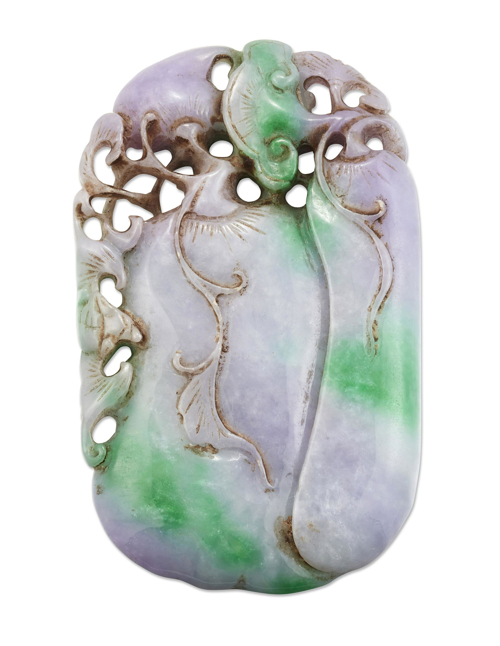 A LARGE JADE CARVING (1 of 1)