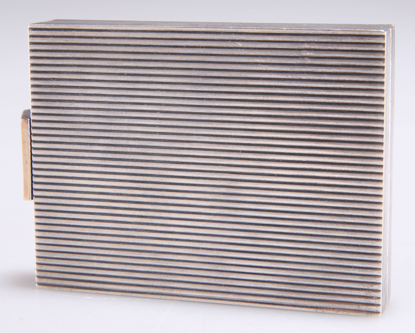 BOUCHERON, A FRENCH SILVER, GOLD AND RUBY-SET COMPACT (1 of 2)