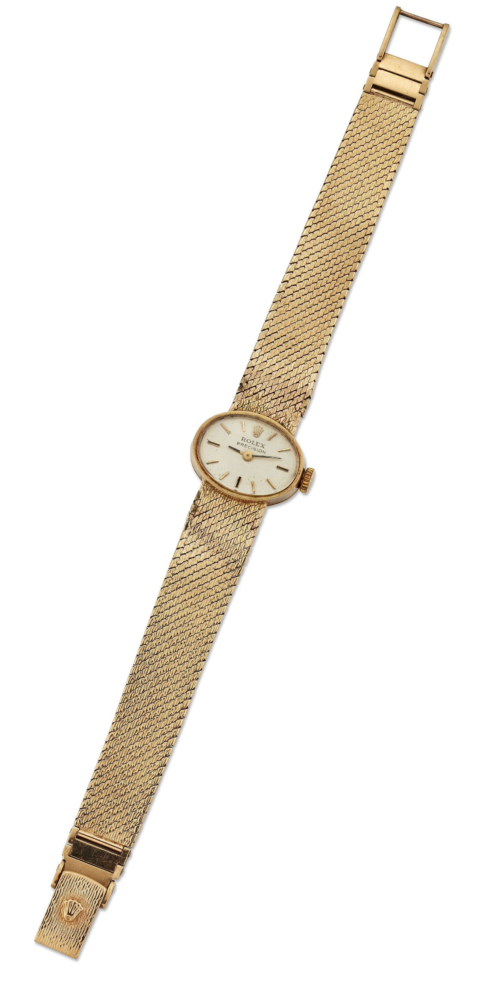 A 9 CARAT GOLD ROLEX BRACELET WATCH (1 of 1)