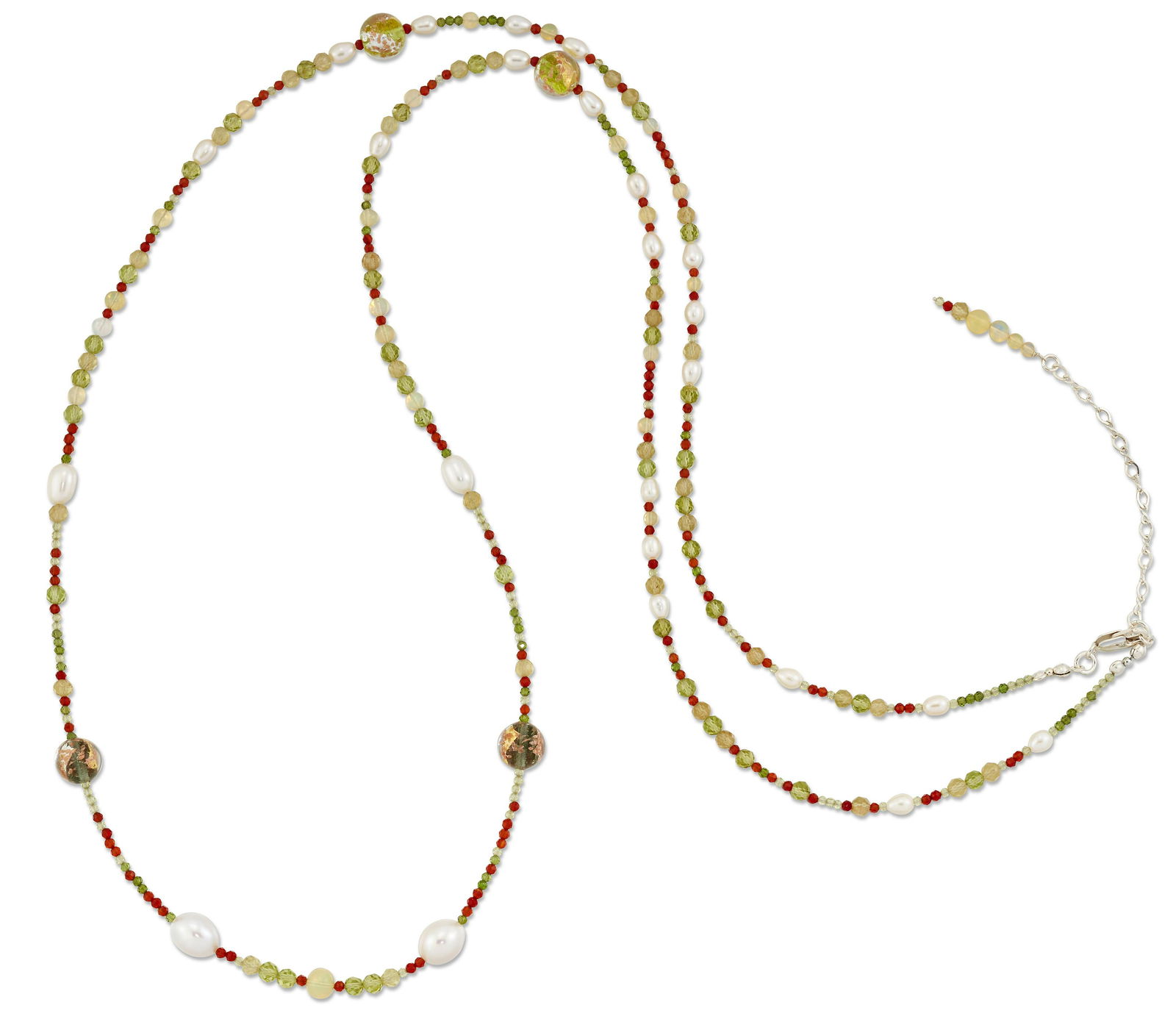 A GEMSTONE BEAD NECKLACE (1 of 1)