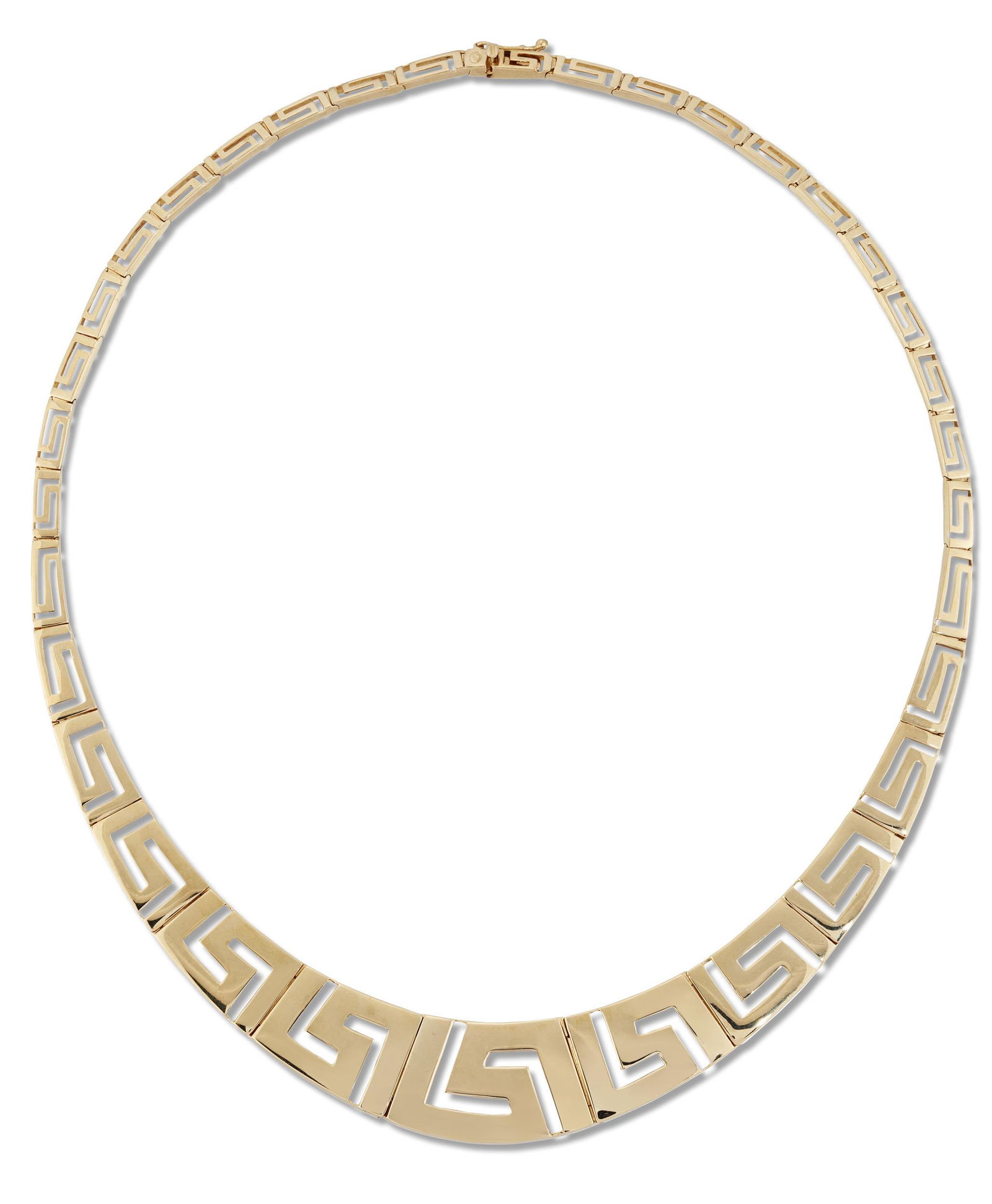 A GREEK-KEY COLLAR NECKLACE (1 of 1)
