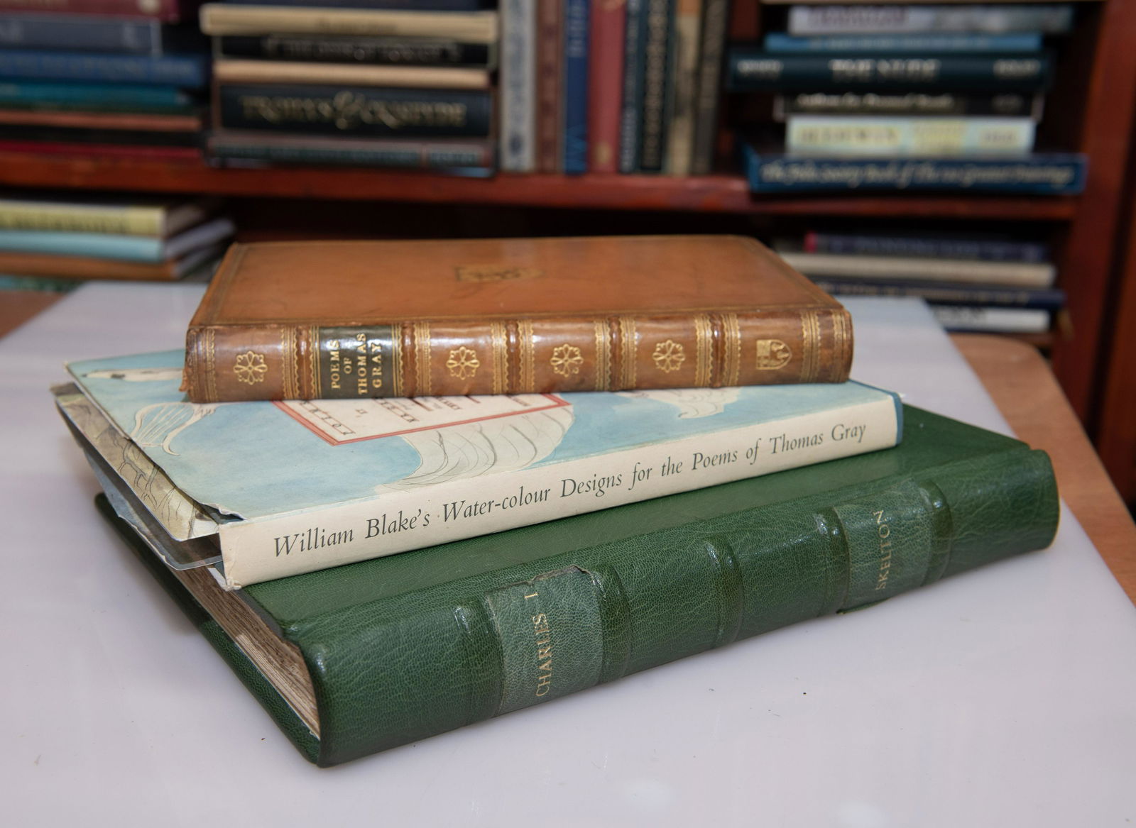 GRAY (JOHN): GRAY (JOHN) GRAY (JOHN), Poems 1 volume, 1894, Eton College Press, plus a modern reprint with illustrations by William Blake, plus Rabellais by Urquhart, 3 volume, 1914?.