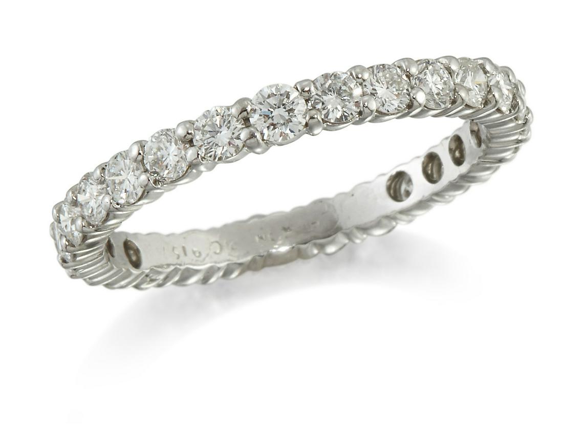 BOUCHERON - A DIAMOND ETERNITY RING (1 of 1)
