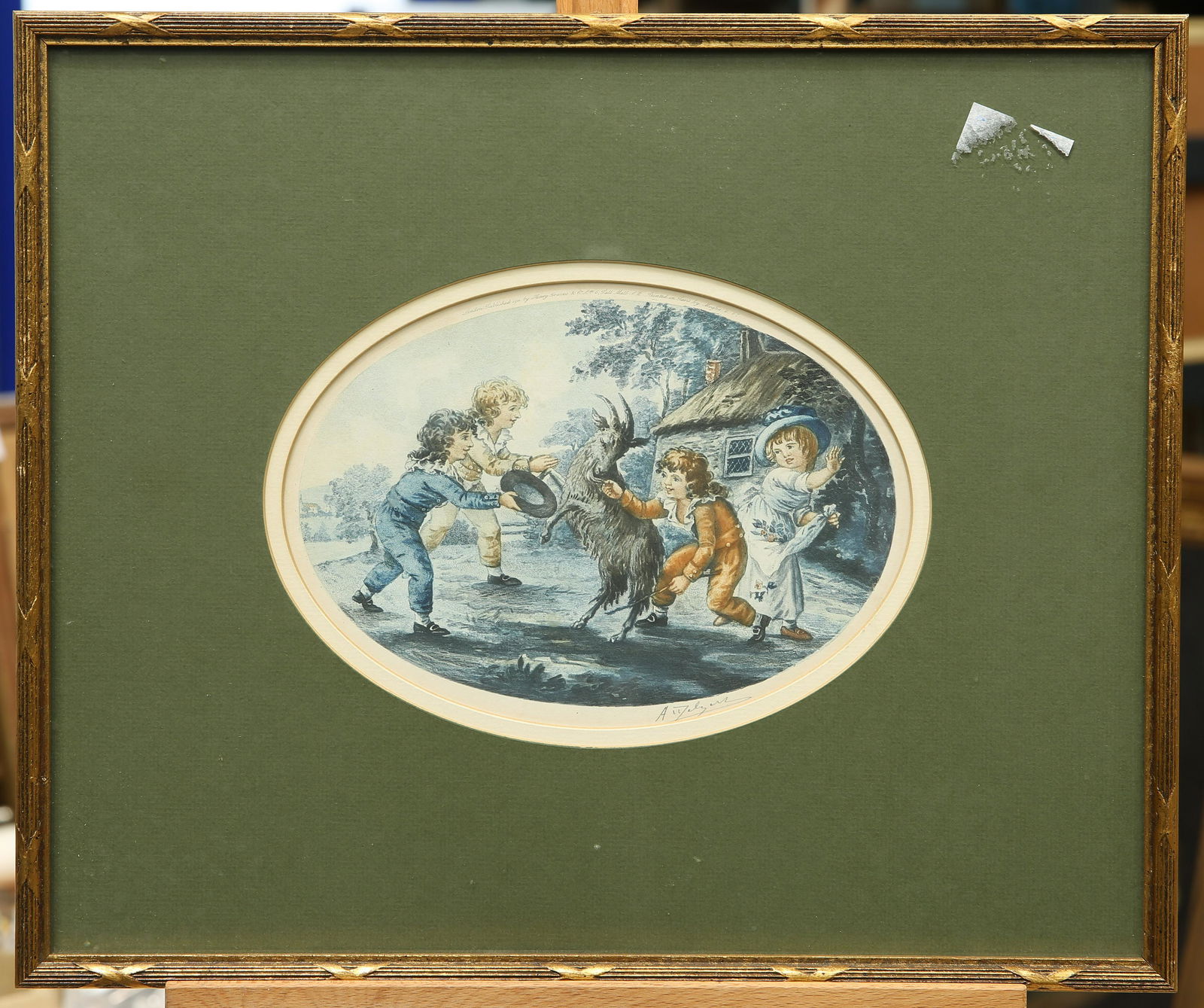 ANTONIN JEAN DELZERS (1873-1943) CHILDREN PLAYING, A PAIR: ANTONIN JEAN DELZERS (1873-1943) CHILDREN PLAYING, A PAIR Engravings, engraved in Paris, printed in England Provenance: Purchased at Anderson & Garland Auctioneers in 1973 (14cm x 20cm oval)Qty: (