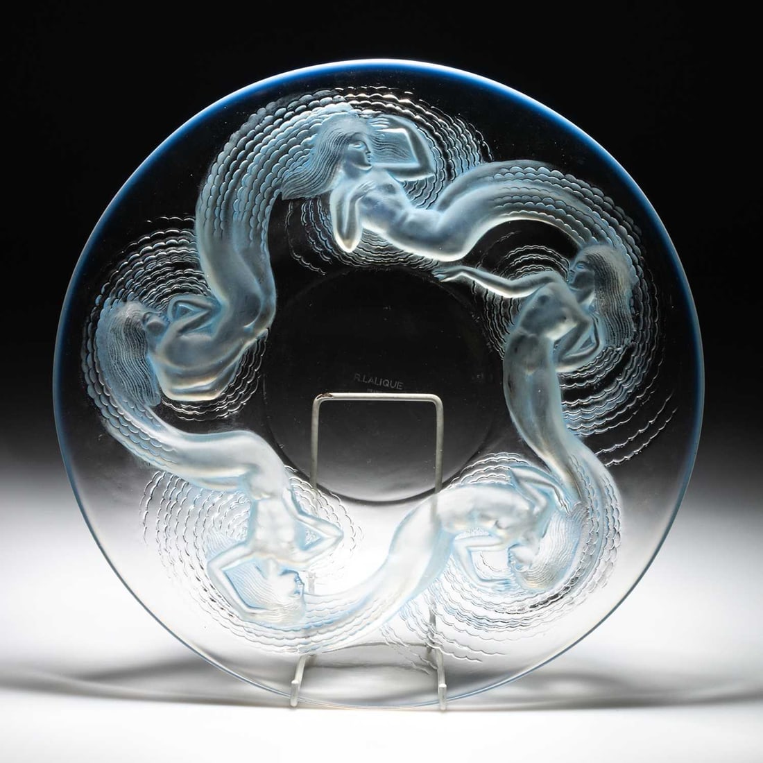 RENÃ‰ LALIQUE (FRENCH, 1860-1945), A 'CALYPSO' BOWL, DESIGNED 1930 (1 of 3)