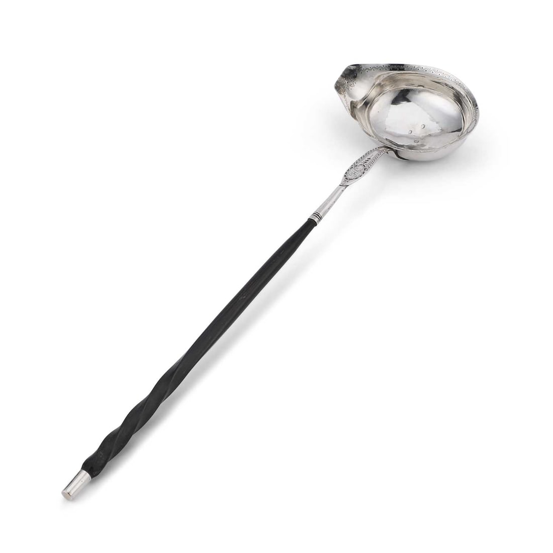 A GEORGE III SILVER TODDY LADLE (1 of 1)