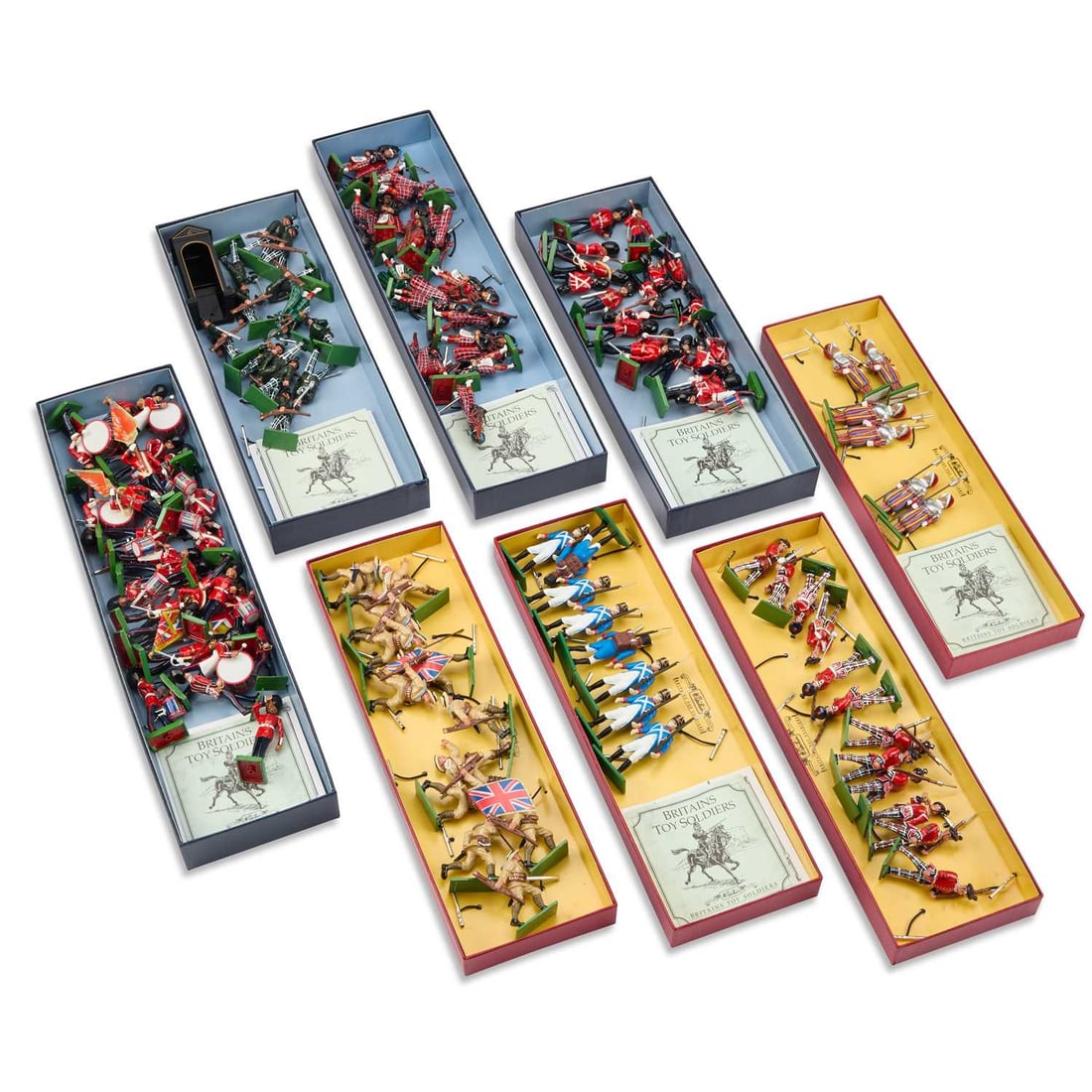 FOUR BRITAINS CEREMONIAL COLLECTION BOXED SETS (1 of 2)