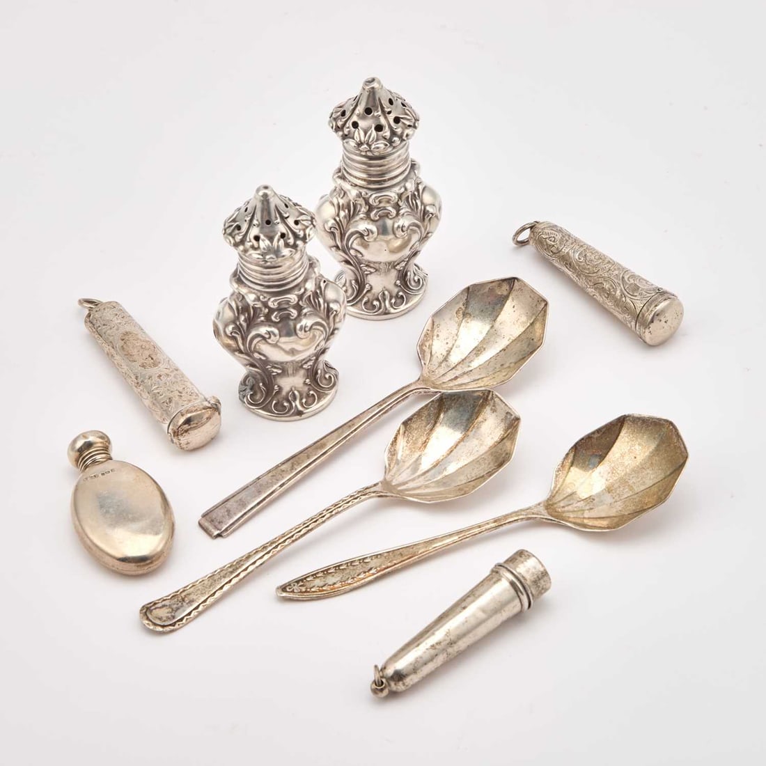 A GROUP OF SILVER (1 of 1)