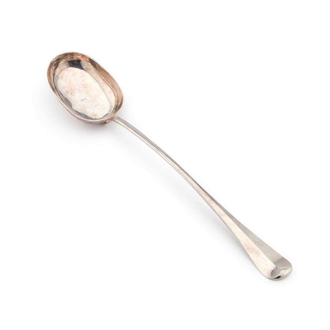A GEORGE I BRITANNIA STANDARD SILVER HASH SPOON: A GEORGE I BRITANNIA STANDARD SILVER HASH SPOON by Thomas Mann, London 1718, Hanoverian pattern. 39cm long, 8 troy ounces There is a little rubbing to the marks, but no more so than one would expect.