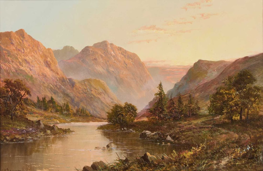 FRANCIS E. JAMIESON (1895-1950) LOCH GOIL, ARGYLL, SCOTLAND: FRANCIS E. JAMIESON (1895-1950) LOCH GOIL, ARGYLL, SCOTLAND Signed Oil on canvas (39cm x 59cm)