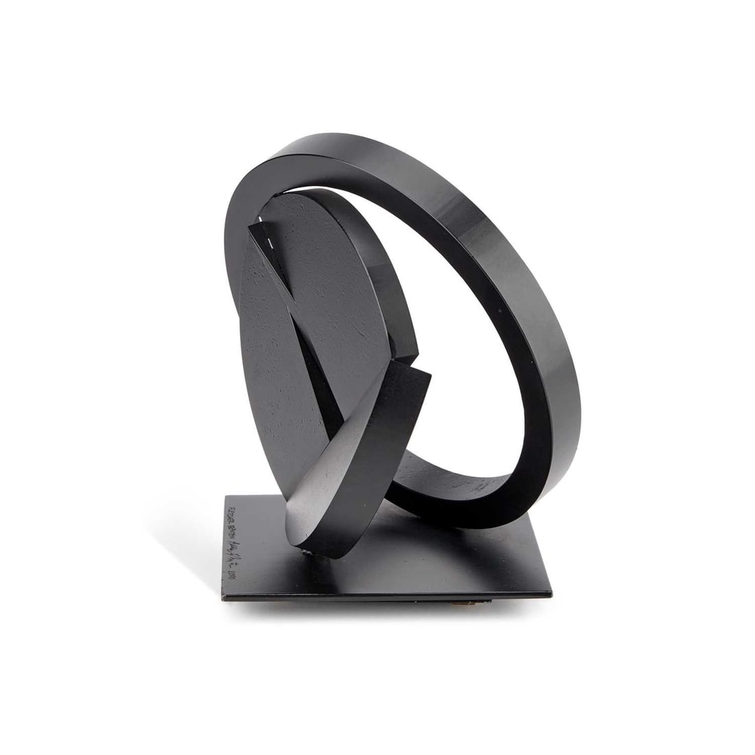 FLETCHER BENTON A METAL SCULPTURE (1 of 7)