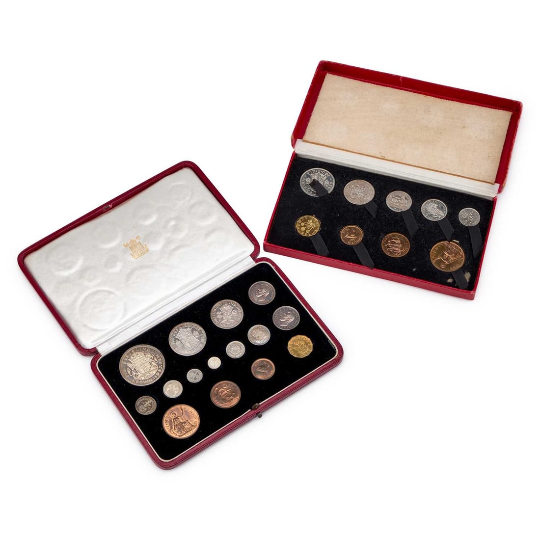A GEORGE VI 1937 SPECIMEN COIN SET OF FIFTEEN COINS (1 of 1)