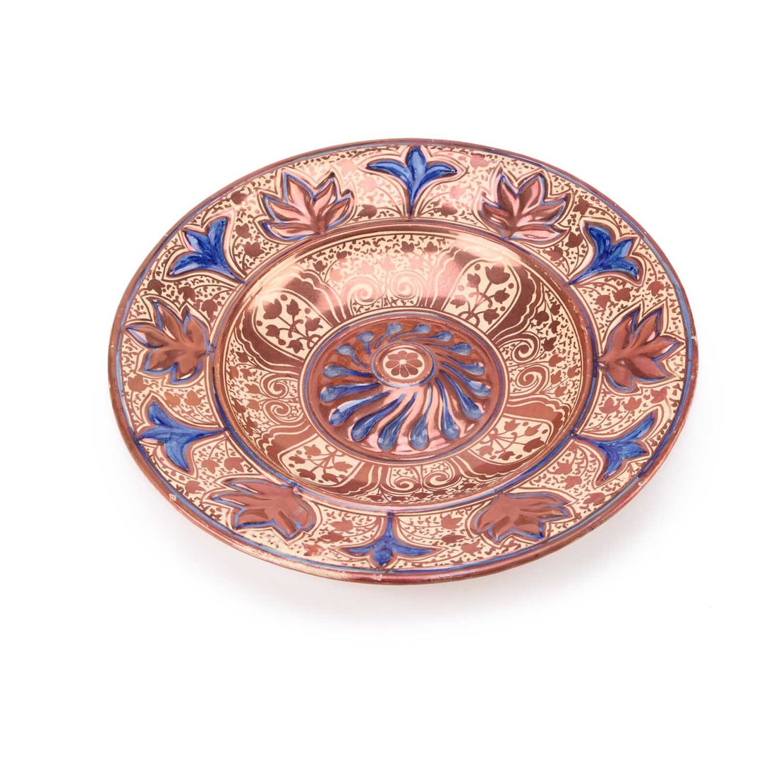 A HISPANO-MORESQUE TYPE LUSTRE-DECORATED CHARGER 19TH CENTURY (1 of 1)