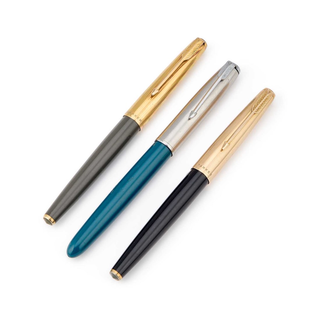 THREE PARKER FOUNTAIN PENS (1 of 1)