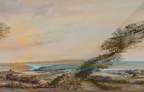 WILLIAM FERGIE (1893-1971) BERWICK UPON TWEED: WILLIAM FERGIE (1893-1971) BERWICK UPON TWEED Signed and titled Watercolour (35cm x 54cm)