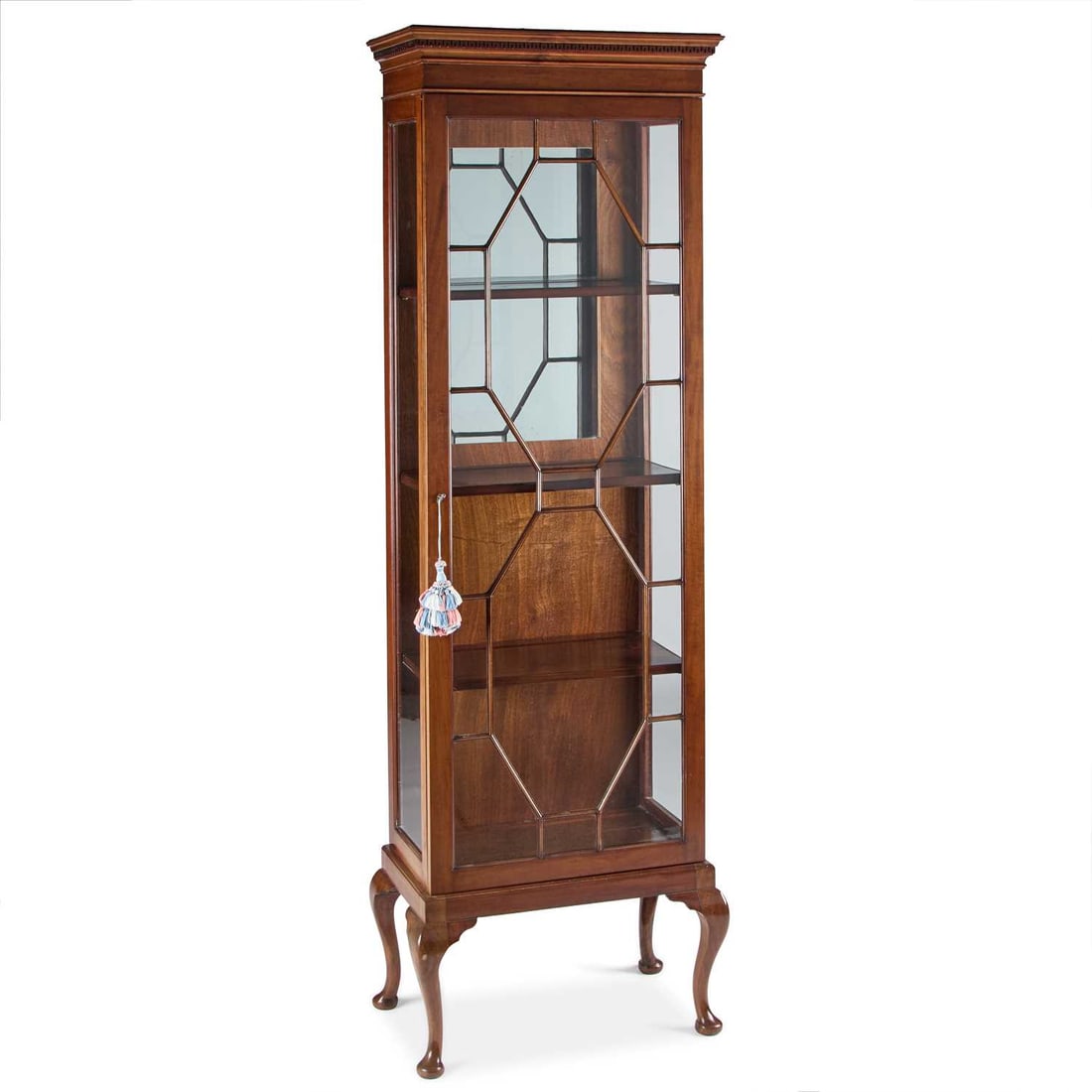 A GEORGIAN STYLE MAHOGANY VITRINE EARLY 20TH CENTURY (1 of 1)