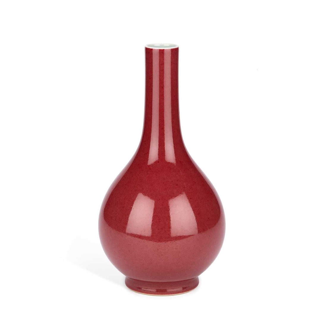 A CHINESE LANGYAO-TYPE BOTTLE VASE (1 of 2)