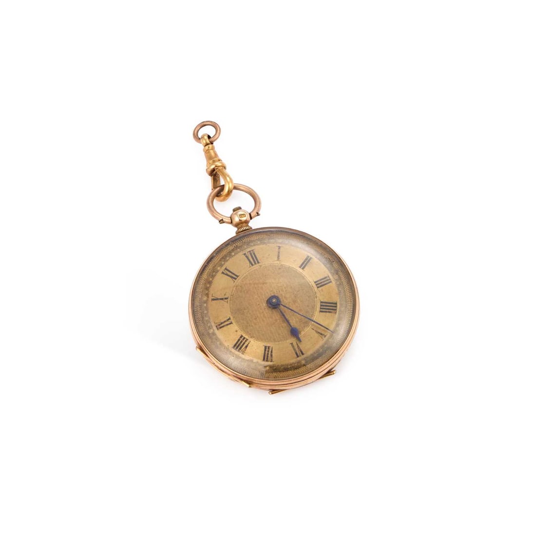 A 14CT GOLD OPEN-FACED POCKET WATCH (1 of 1)