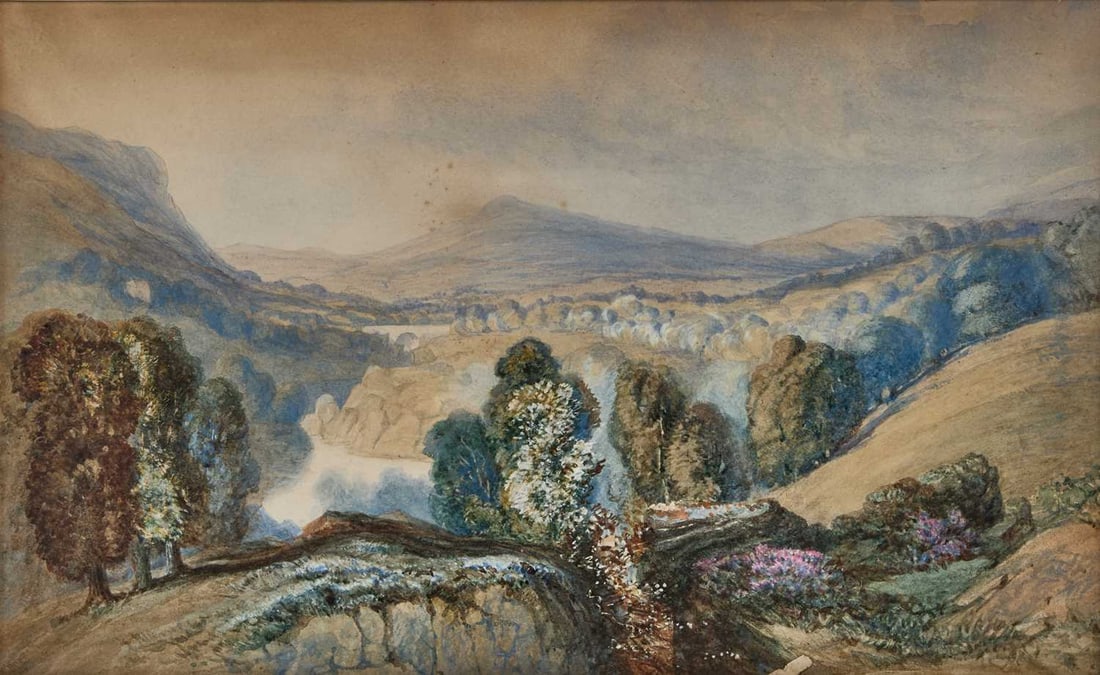 19TH CENTURY ENGLISH SCHOOL LAKELAND LANDSCAPE (1 of 2)