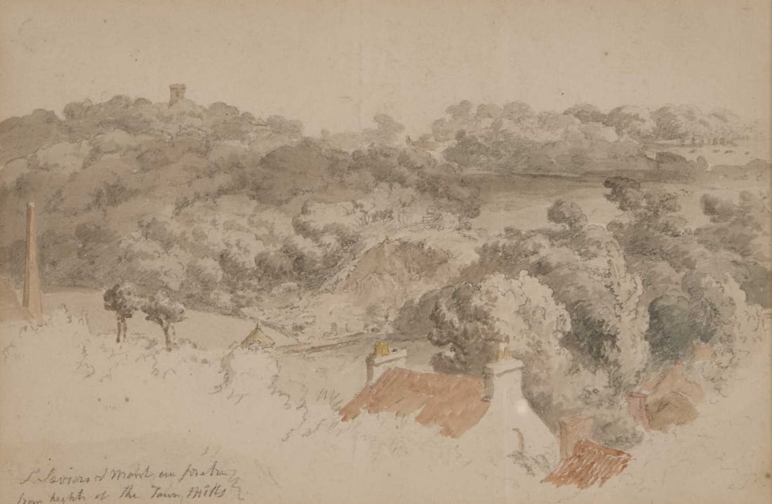 ROBERT HILLS OWS (1769-1844) THE TOWN MILLS, ST SAVIOUR, JERSEY (1 of 2)