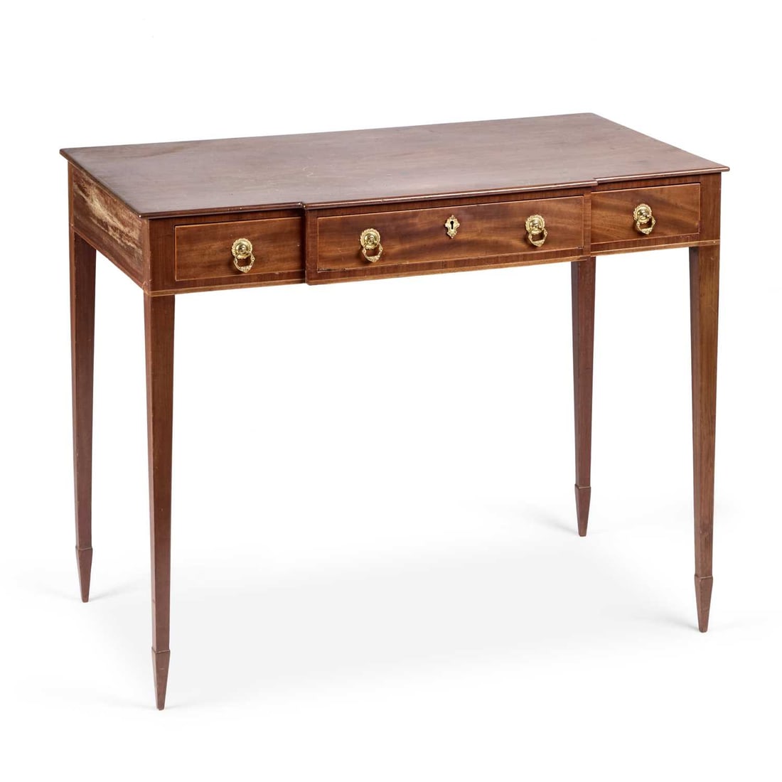 AN EARLY 19TH CENTURY MAHOGANY SIDE TABLE (1 of 1)