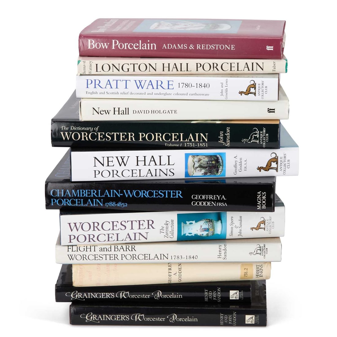 A COLLECTION OF CERAMICS REFERENCE BOOKS (1 of 1)