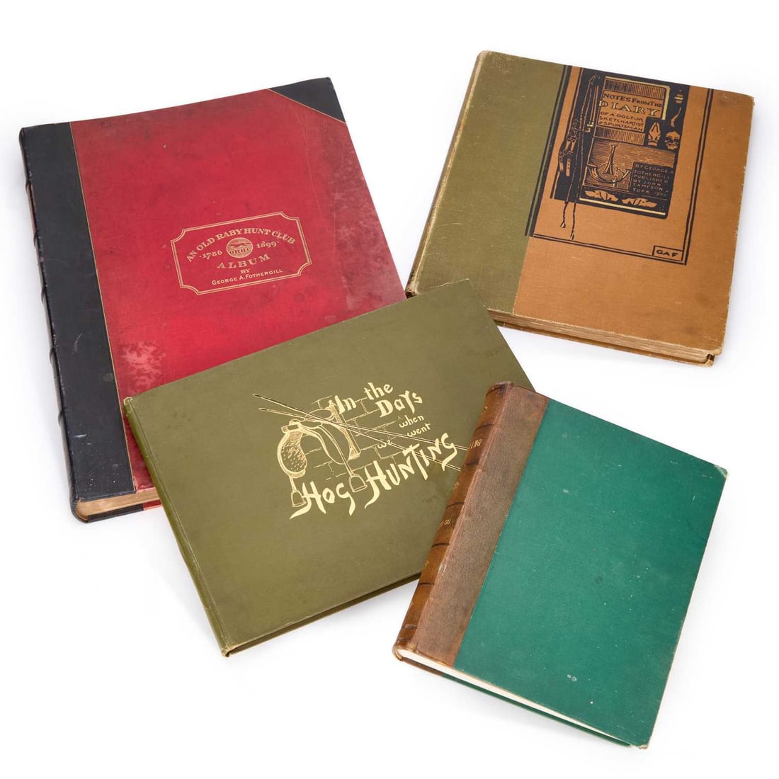 FOTHERGILL (GEORGE A.) AN OLD RABY HUNT CLUB ALBUM, 1786-1899 (1 of 2)