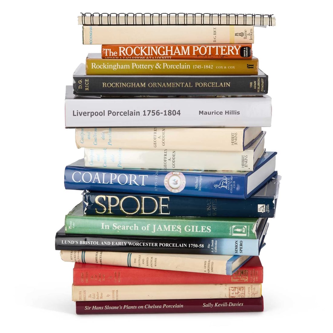 A COLLECTION OF CERAMICS REFERENCE BOOKS (1 of 1)