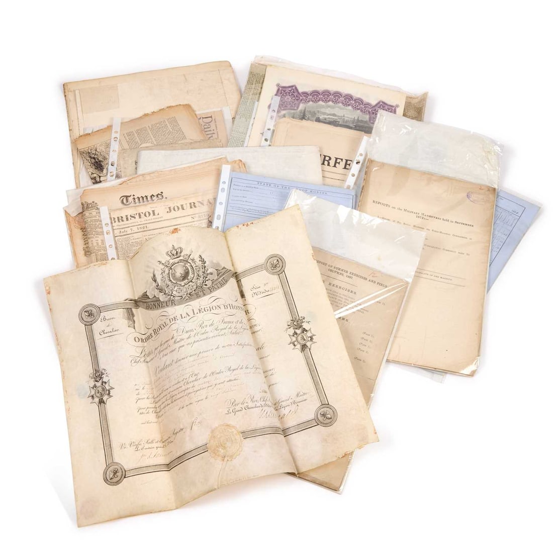 A GROUP OF EPHEMERA (1 of 1)