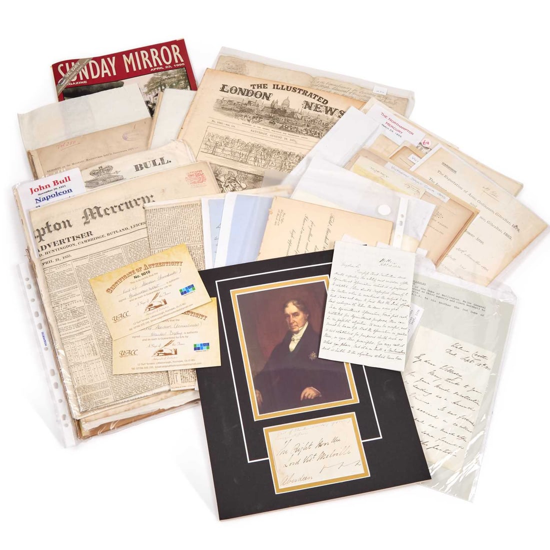 A GROUP OF EPHEMERA (1 of 1)