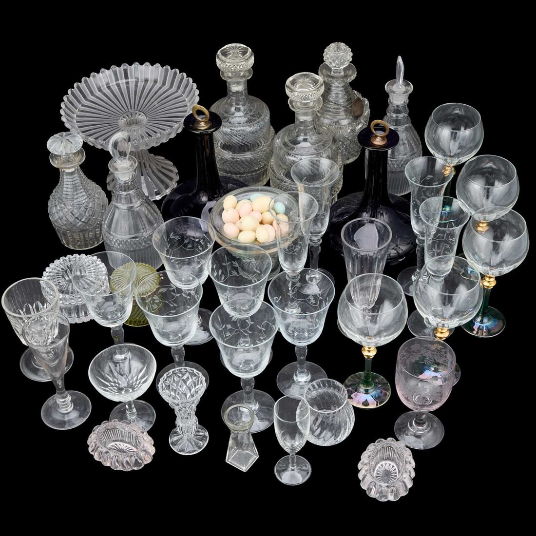 A GROUP OF GLASS (1 of 1)