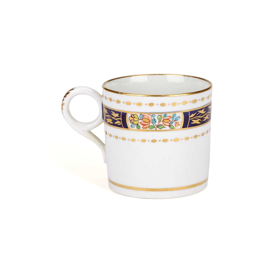 A GRAINGERS WORCESTER COFFEE CAN CIRCA 1810 (1 of 2)
