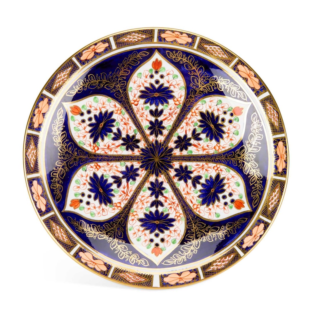 A ROYAL CROWN DERBY IMARI DISH (1 of 1)