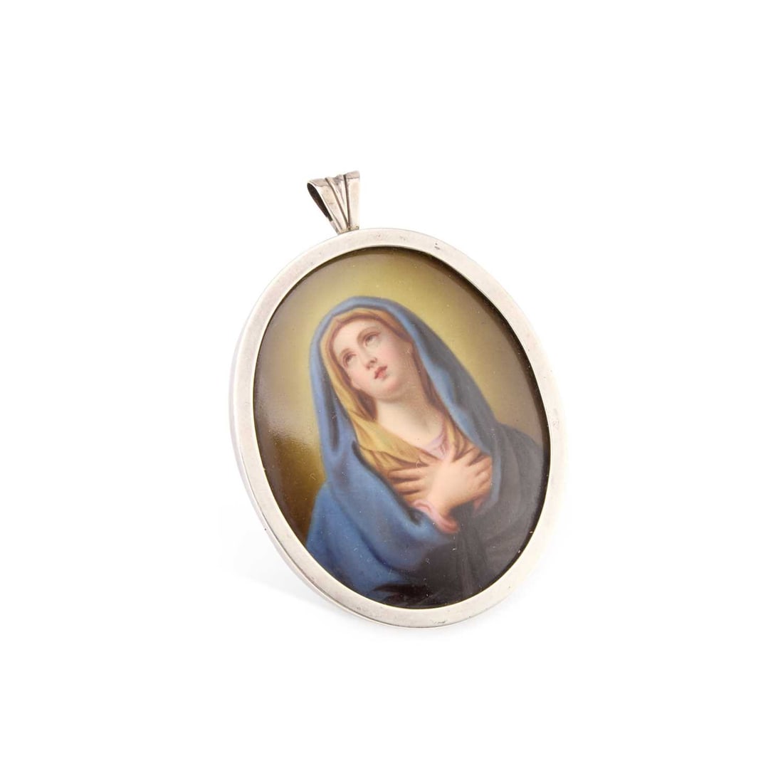 A CONTINENTAL PORCELAIN PLAQUE (1 of 1)