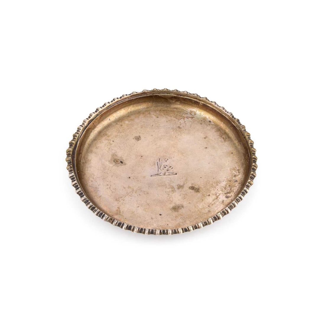 A GEORGE III IRISH SILVER FUNNEL STAND (1 of 3)