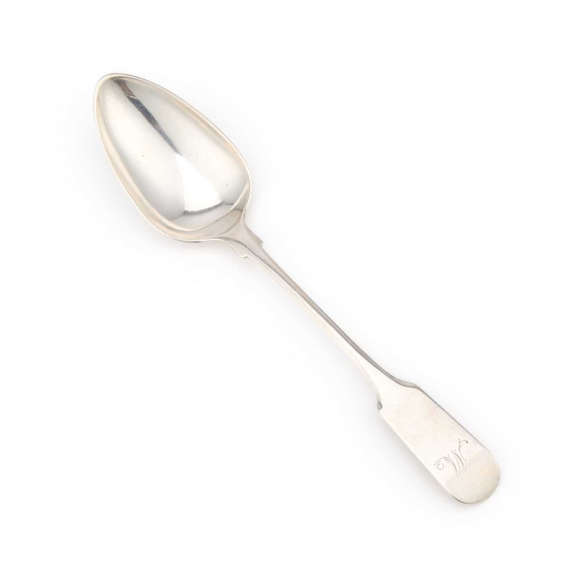 TAIN: A RARE SCOTTISH PROVINCIAL SILVER TABLESPOON (1 of 3)