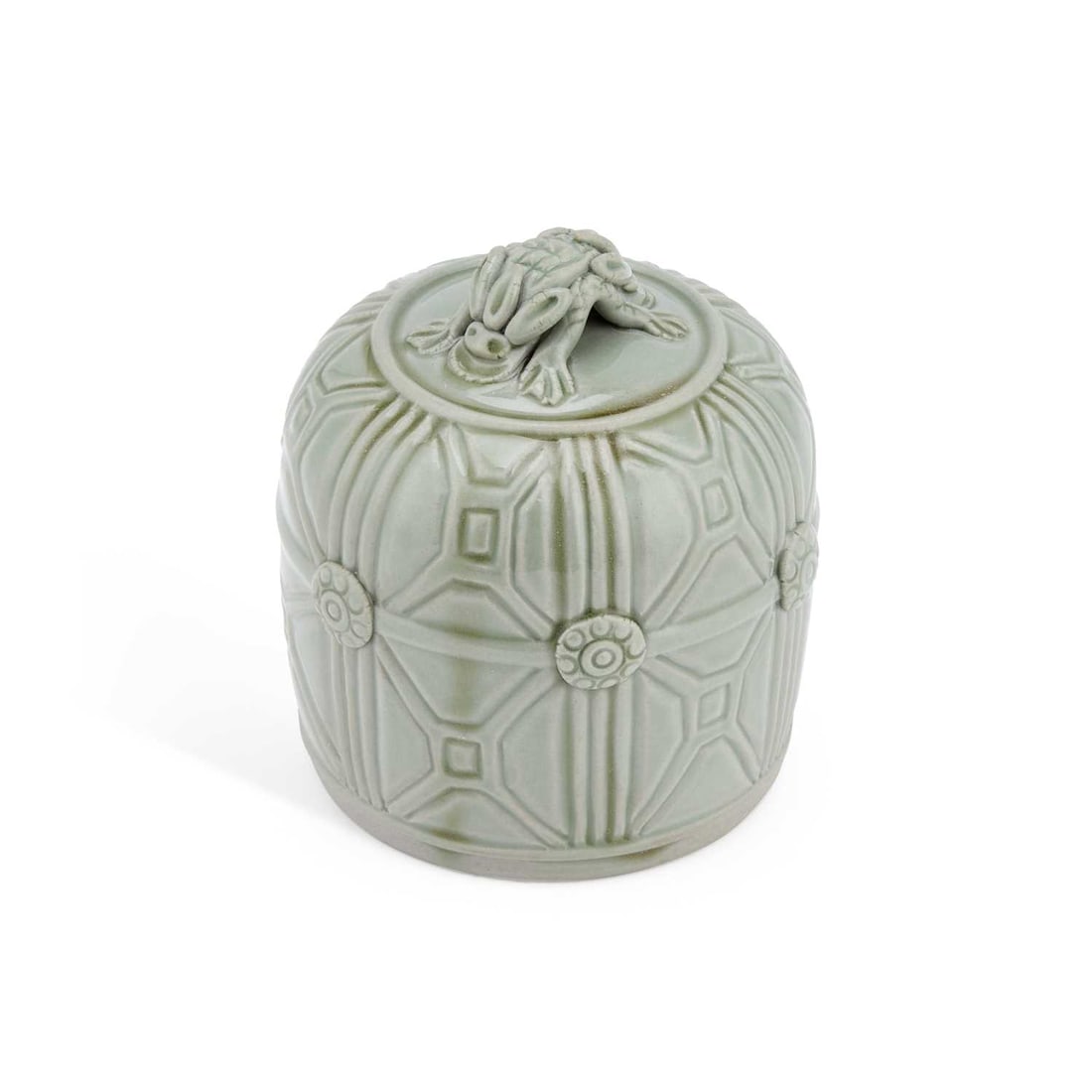 A CHINESE CERAMIC BELL (1 of 2)