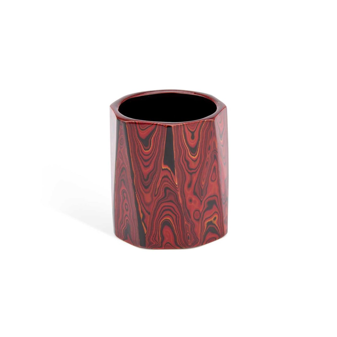 A JAPANESE LACQUER NAPKIN RING SHOWA PERIOD (1 of 4)