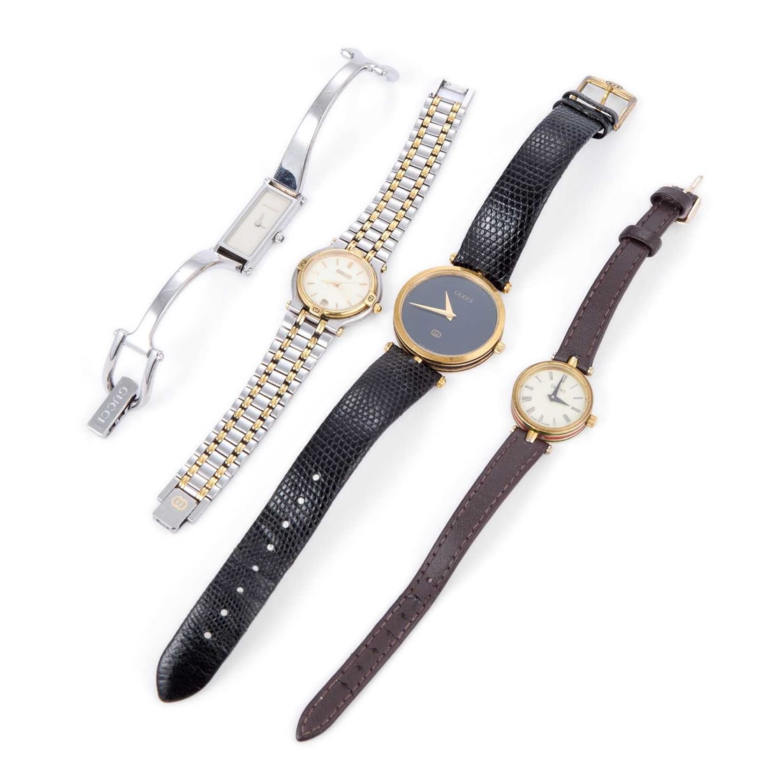 A GROUP OF LADY'S GUCCI WATCHES (1 of 1)