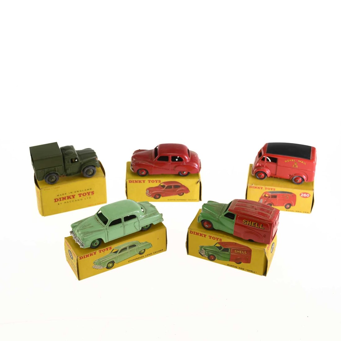 FIVE DINKY DIECAST MODELS (1 of 1)
