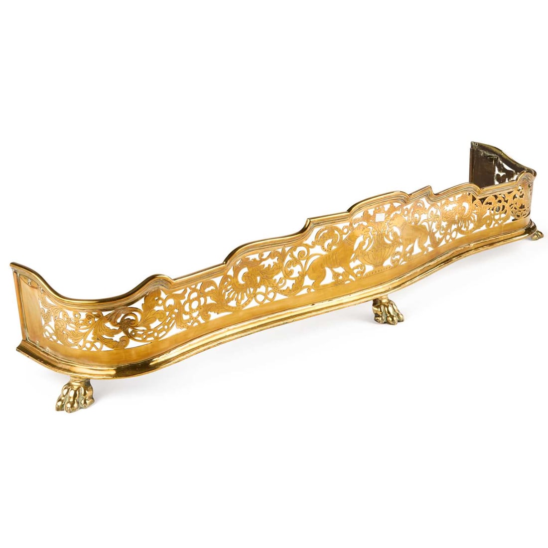 AN 18TH CENTURY BRASS FENDER (1 of 1)