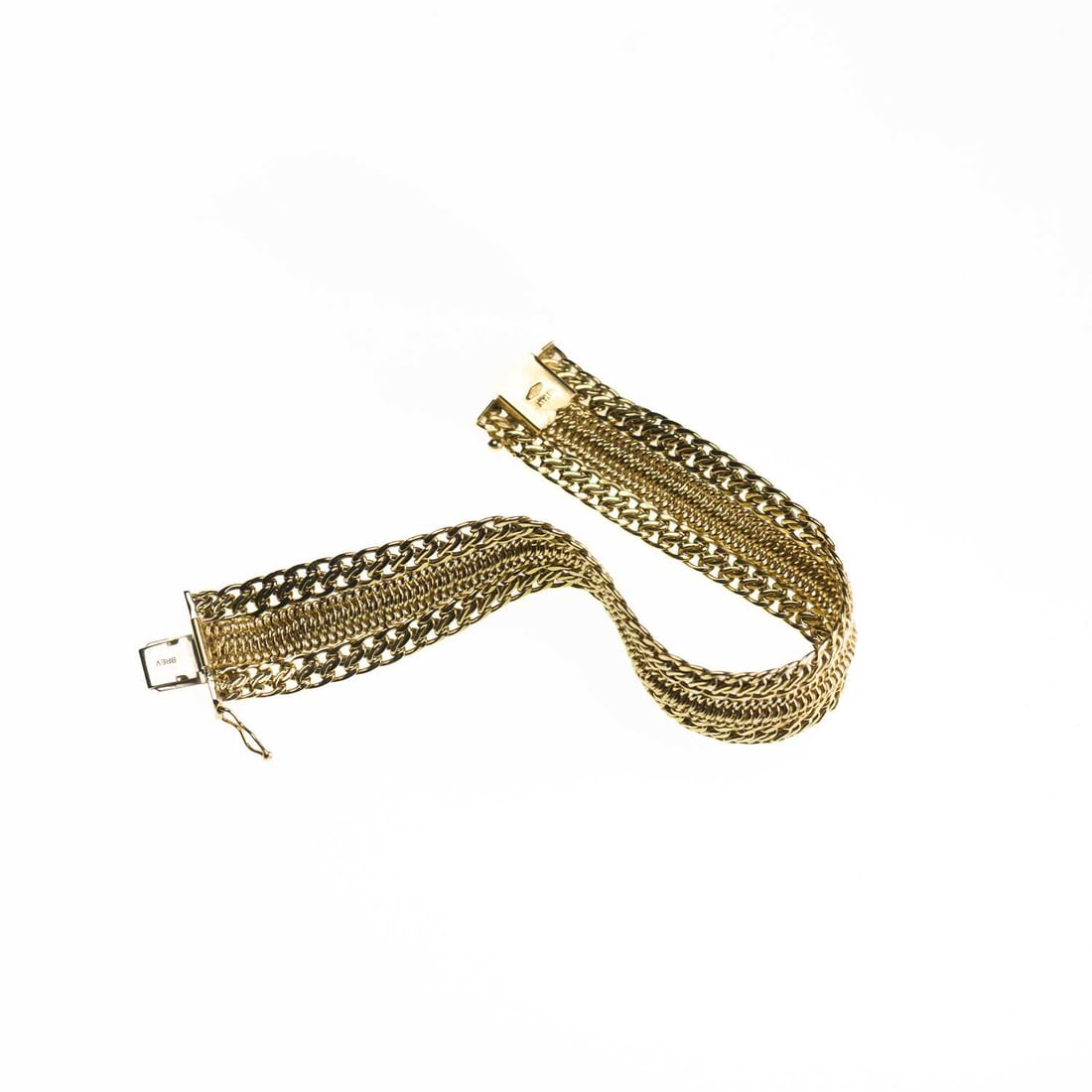 A FANCY LINK BRACELET - 2