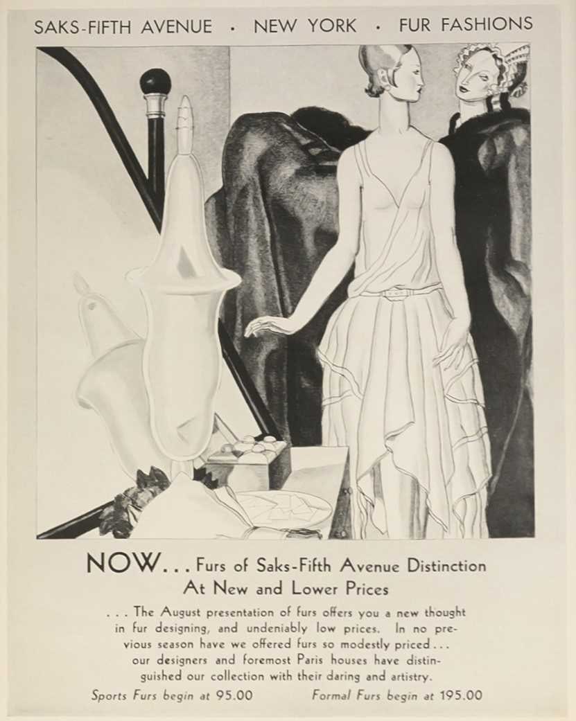 V SAKS-FIFTH AVENUE ADVERTISING INTEREST (1 of 5)