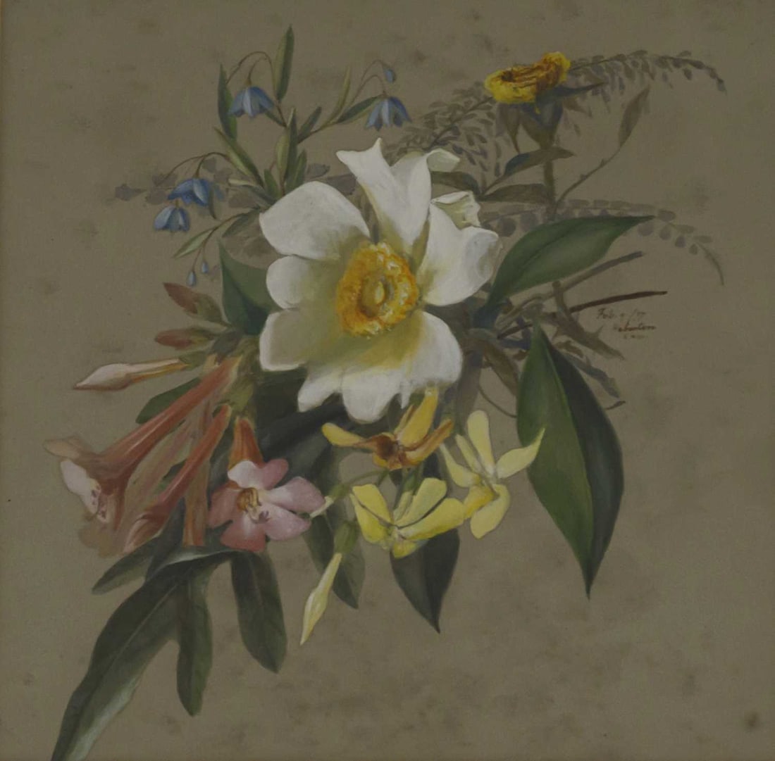 EDWARD HENRY WOODALL (1843-1937) THREE BOTANICAL STUDIES OF AUSTRALIAN PLANTS (1 of 6)