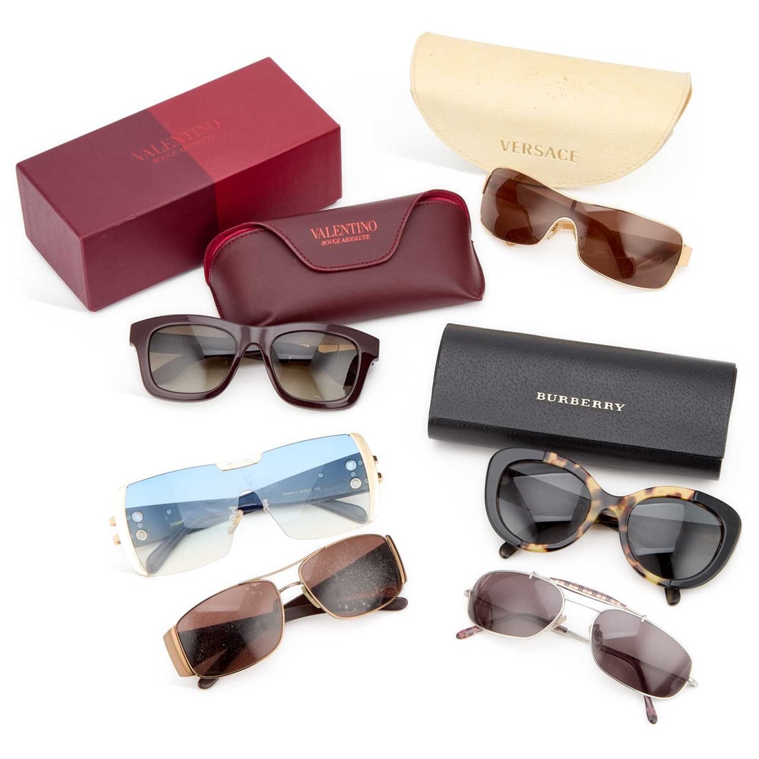 A GROUP OF DESIGNER SUNGLASSES (1 of 1)