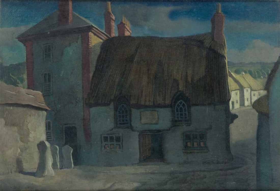 ARR - HARRY EPWORTH ALLEN (1894-1958) THE OLD INN, MULLION, CORNWALL (1 of 2)